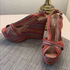 Jeffrey Campbell Multicolor Wedge Sandals
